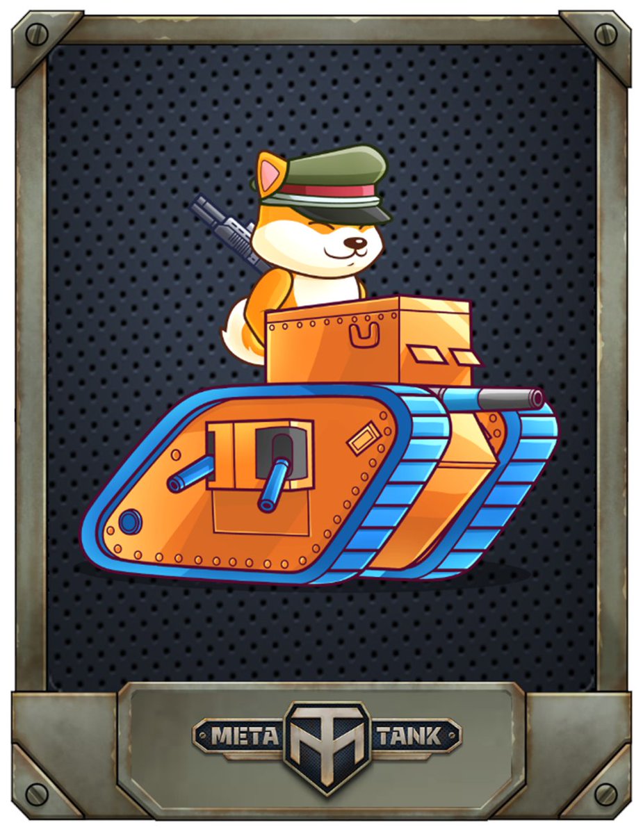 MetaTankProject's tweet photo. Day 161 of showcasing our playable Troop NFTs 🎉

Fact: British Mark I. These tanks had a crew of eight; four soldiers to control the vehicle and four gunners.

#MetaTank #NFT #BSC #GameFi #Axie $SHIB $DOGE $BNB $DRIP $XEN $HORDE $SOL https://t.co/1j5ZV3ZmYw