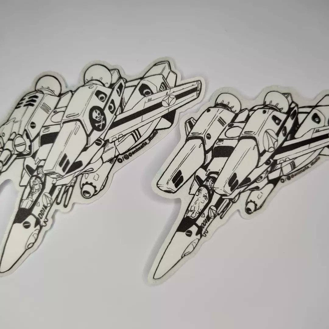 Animafia_Studio's tweet photo. Set de Stickers VF-1 S Super Valkyrie - Super Strike
Impresos en vinilo esmerilado con la mas alta calidad de impresión, super resistentes!!! 
El set se vende completo o por separado. 
Si estas interesado mandanos MP.
Se hacen envíos a todo el país.
Enviamos a otros países. https://t.co/ztYhCULFNf