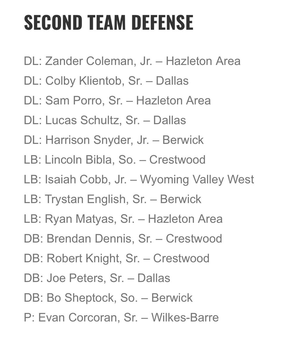 LucasShultz6's tweet photo. Proud to be named 1st team offense and 2nd team defense in the WVC Division 1! https://t.co/9j5VEbHktf
