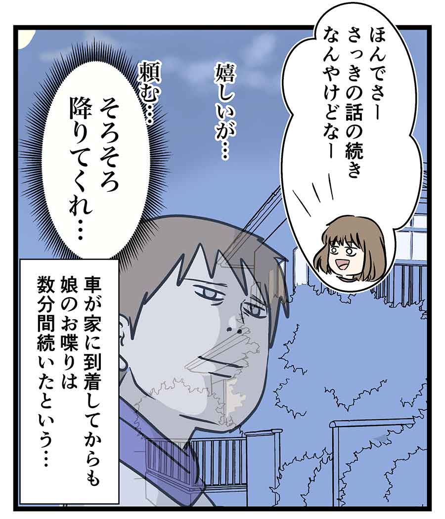 お父さんが小学生の娘の話をまぁまぁ聞きすぎる話

#コミックエッセイ
#漫画が読めるハッシュタグ 