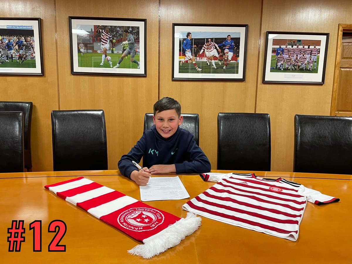 One of our own signing for <a href="/acciesfc/">Hamilton Accies FC news stats info</a> tonight. Great achievement for all the hard work and commitment, showcasing his talent for Inter FC over the years. Go and smash it big guy #12