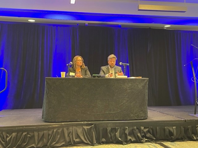 PSRBlaw's tweet photo. Great to have several PSRB attorneys attending today's IN Chamber Environmental Conference.  Thanks to Amy Romig, Todd Relue and Curt DeVoe for speaking at this year's conference. https://t.co/tvrPHoMOzb