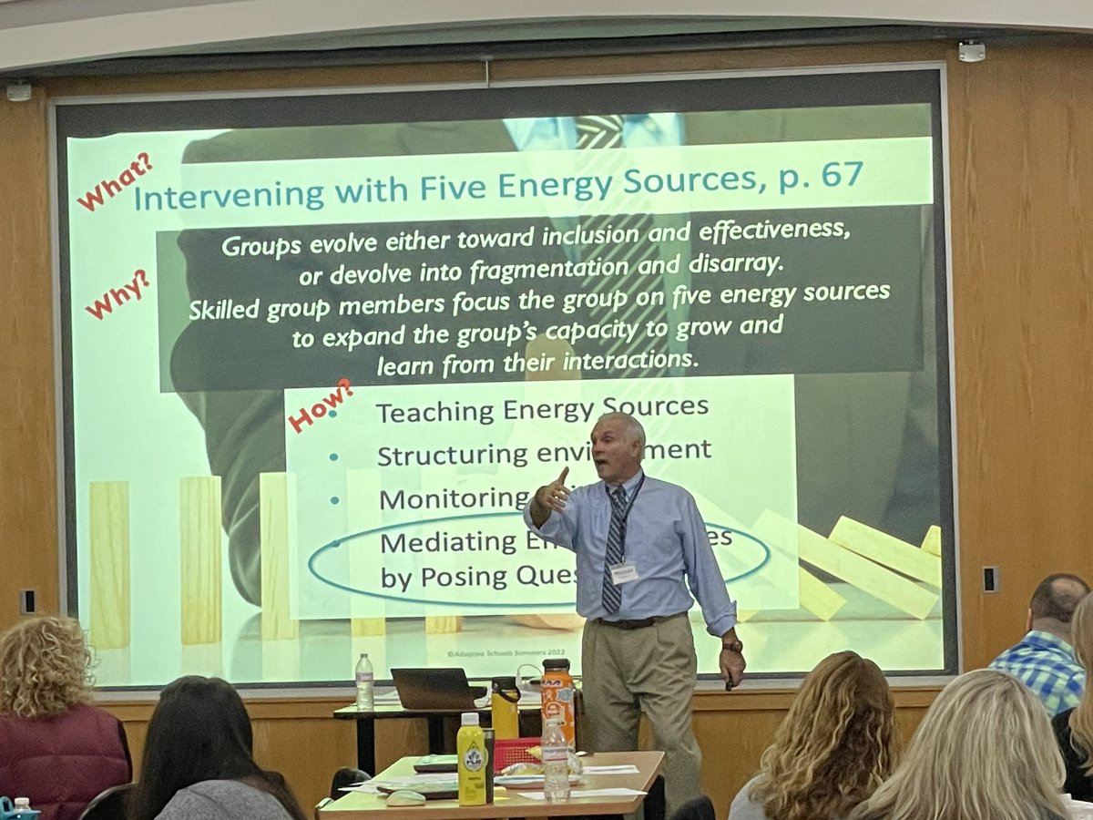 jenniferwdove's tweet photo. Powerful learning took place at BCSD this week around transforming meetings with Adaptive Schools. A huge thank you to Michael Dolcemascalo for sharing years of experience with us! #BPatriotProud @BinghamtonCSD @AdaptiveSchools #thinkingcollaborative @Literacy55 https://t.co/q18vluOyCC
