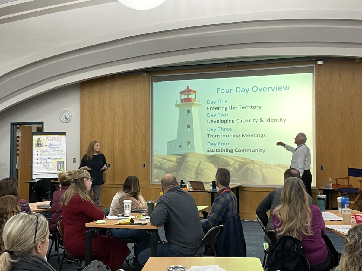jenniferwdove's tweet photo. Powerful learning took place at BCSD this week around transforming meetings with Adaptive Schools. A huge thank you to Michael Dolcemascalo for sharing years of experience with us! #BPatriotProud @BinghamtonCSD @AdaptiveSchools #thinkingcollaborative @Literacy55 https://t.co/q18vluOyCC
