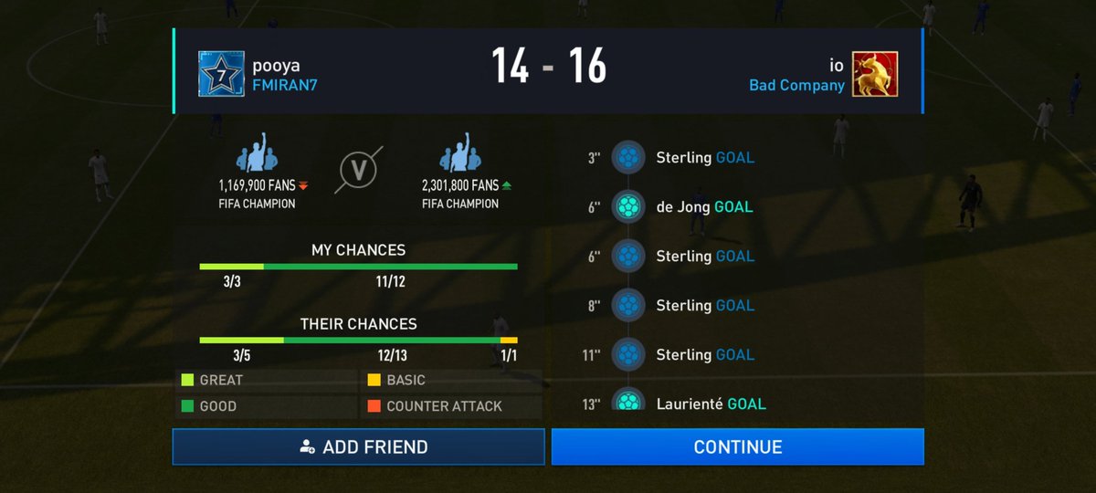 EAFCIRAN's tweet photo. The whole game is won by cheating, please delete the account from the game

@Nakata767
@RkReddyFIFA
@EAFIFAMOBILE 
@EAHelp https://t.co/4F7M5g0Z8g