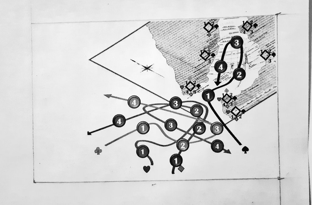 DrEvil71178914's tweet image. What I find interesting with a postcard game is that it forces you to simplify things to fit the format. Simpliying without denaturing the game, what a challenge ... In addition I want to keep an isometric map 😆 #pftf