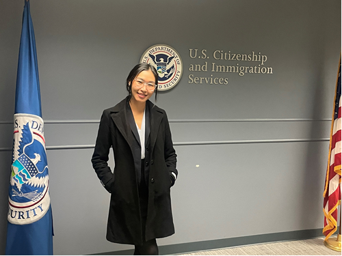 LeighGoodmark's tweet photo. Immigration clinic students filed asylum applications and attended interviews for a family that was evacuated from Afghanistan by the US military after being targeted for working with US contractors and for teaching English to children. @ChaconCenterUMd https://t.co/G3wxERXIuY