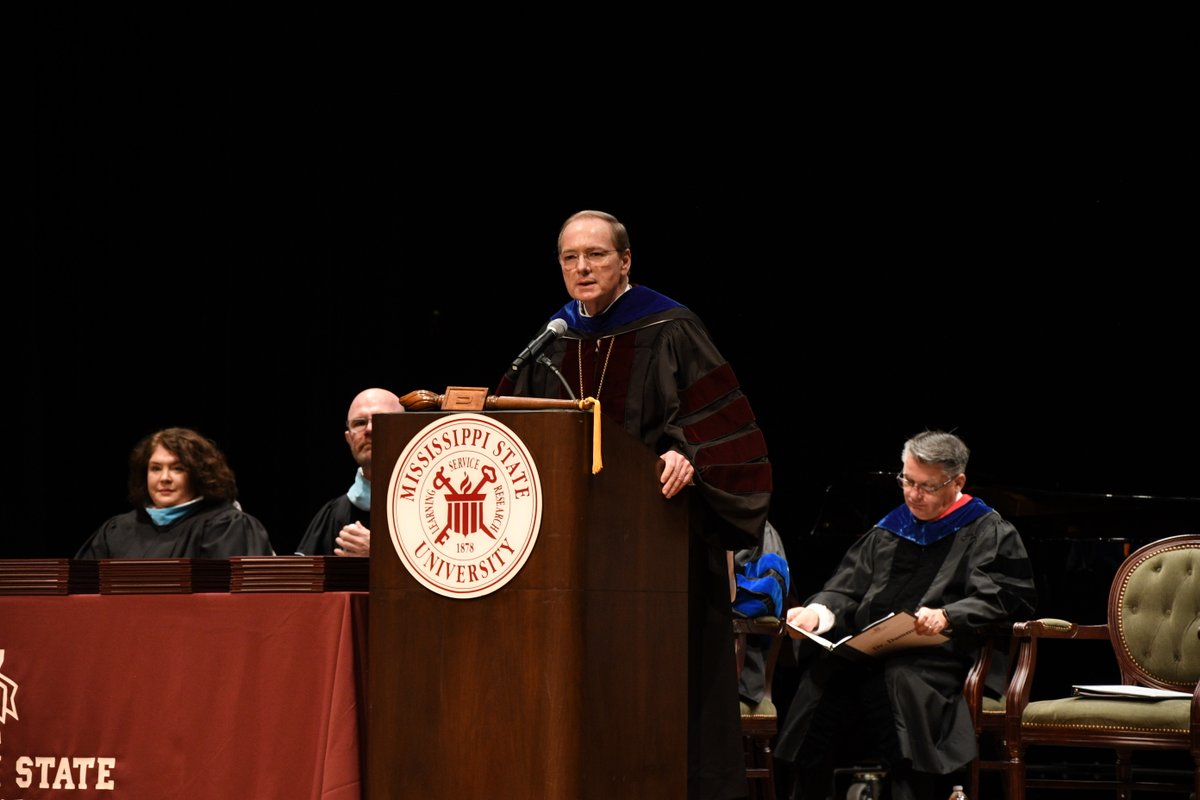 msstate's tweet photo. Caps off to our Meridian graduates, who were challenged today by MSU President Mark E. Keenum to go make a difference. #fallcommencement22 #outstandinggraduates https://t.co/KoOTcfKKDI