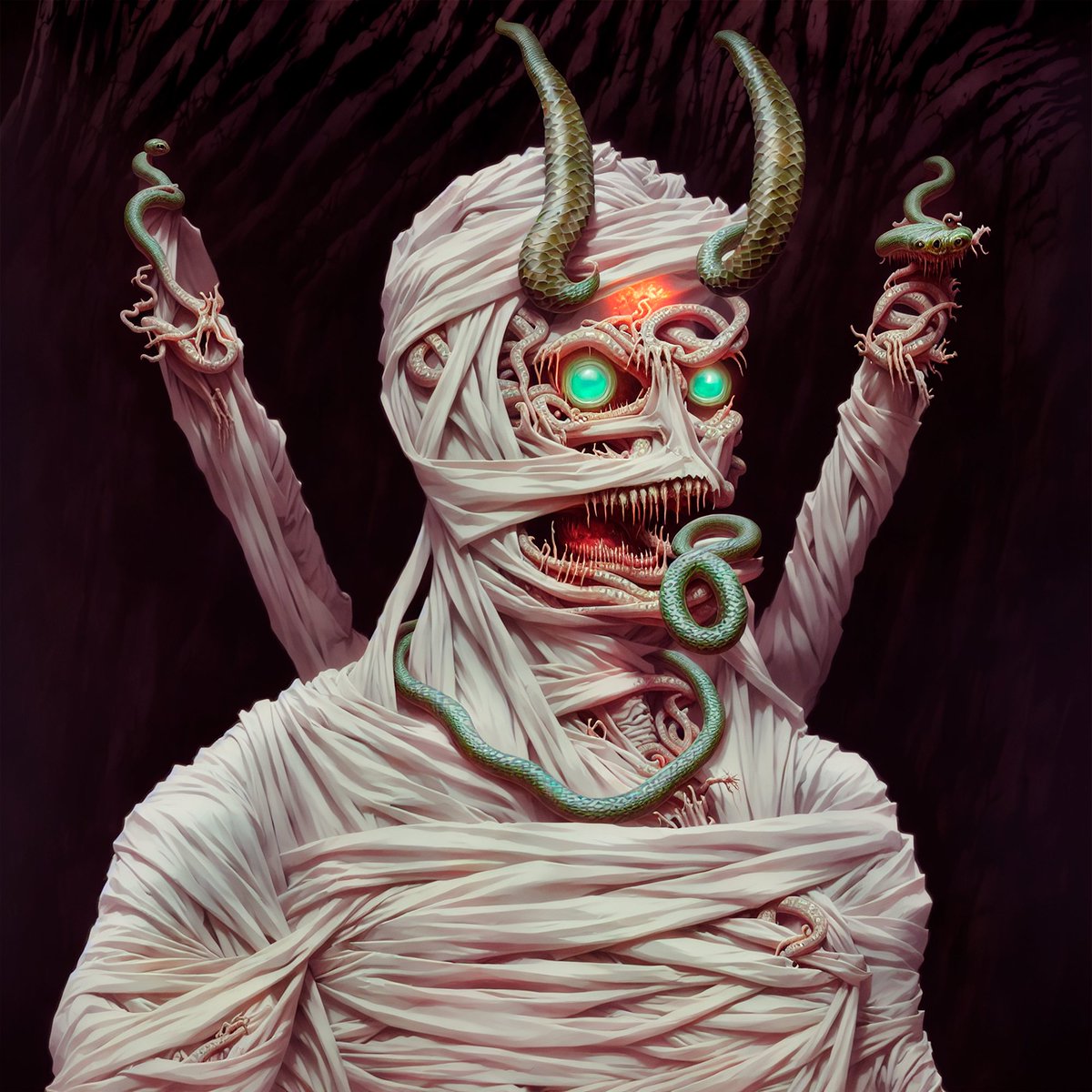 Thanks! There were more than 50 NFTs created for the <a href="/DoomsdayMummies/">Doomsday Mummies</a> collection. Thank you for your trust!

Discover my work at: exchange.art/capi or realityknight.art