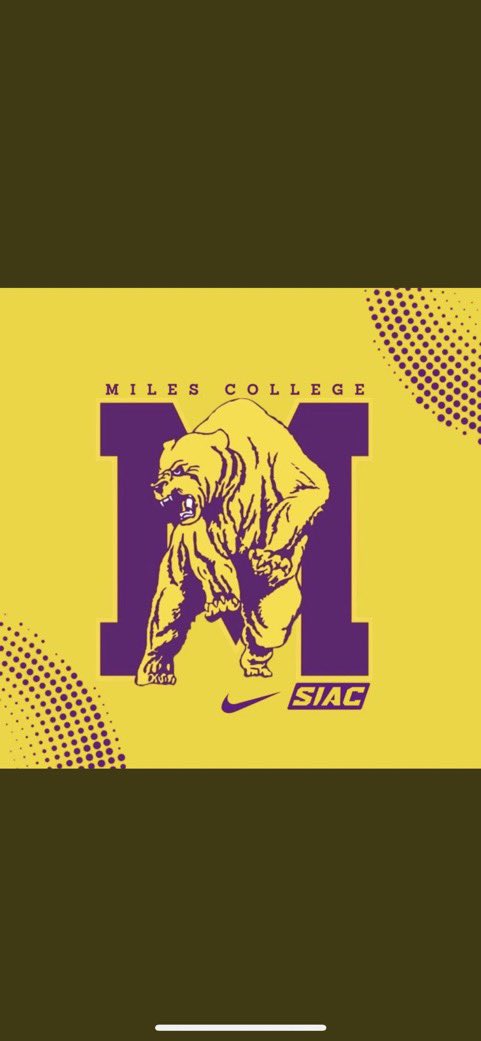 #AGTG Blessed To Have Received An ⭕️ffer from <a href="/miles_football/">Miles College Football</a> !! <a href="/CoachACCarter/">Antonio Carter</a> <a href="/Coach_Sam_Shade/">Coach Sam Shade</a> <a href="/CoachHolston/">John Holston</a> <a href="/CoachChrisJames/">Chris James</a>