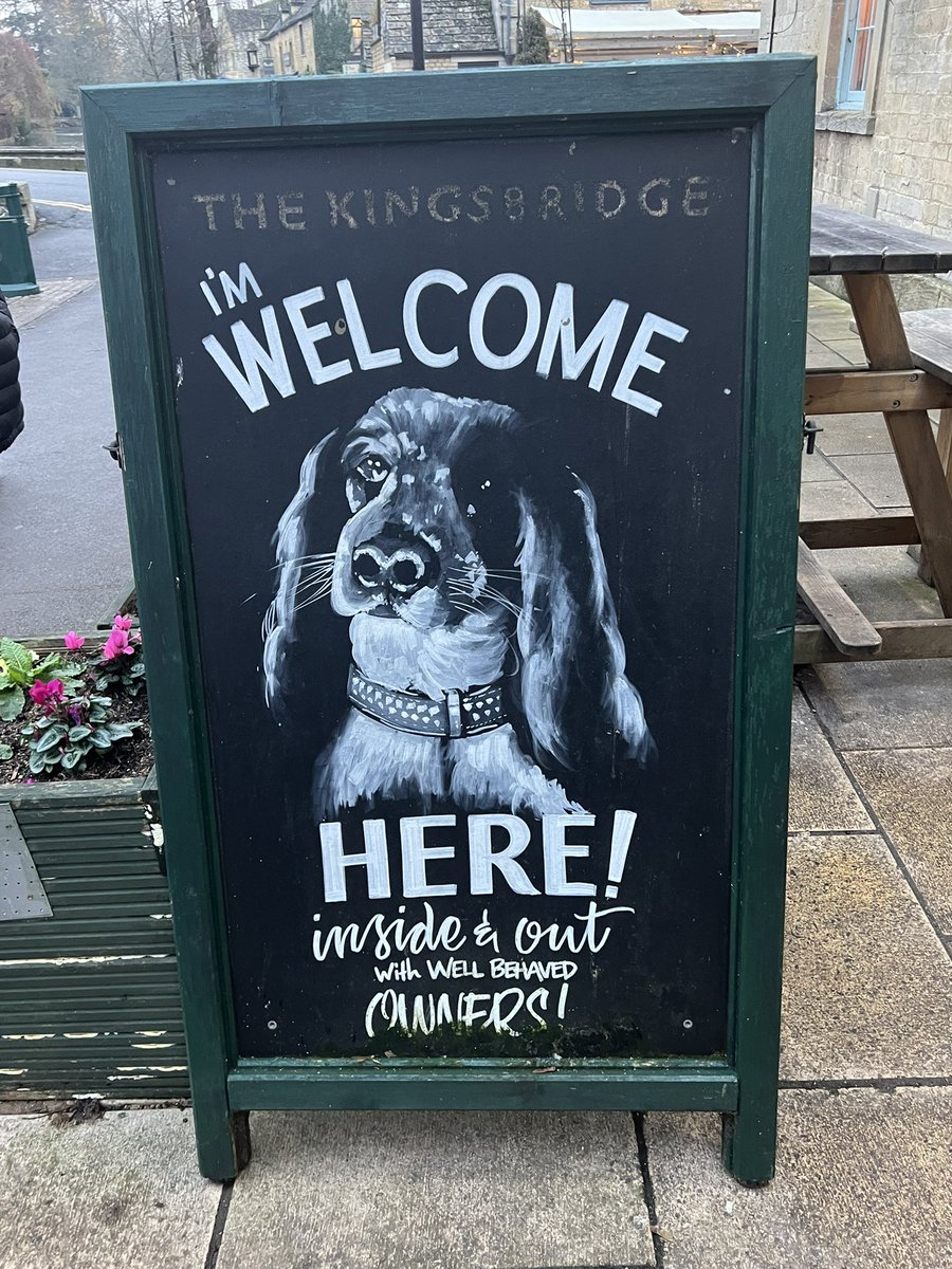 GloriaDeeButler's tweet photo. Hubby, son, &amp; fantastic sign. #geezerbutler #jamesbutler #Cotswolds #bourtononthewater #SundayFunday https://t.co/HW0HKo7LJ9