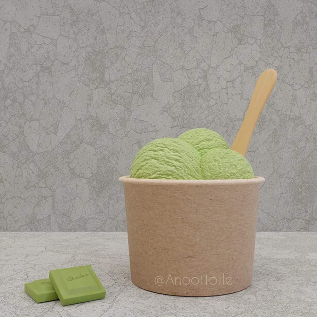 anoottotle's tweet photo. จัด Prop เยอะก็รก 
จัดน้อยก็ดูโล่งๆไปหน่อย 😅
ฉับฉนตัวเอง 
.
#3DModel #3Dicecream 
#3DFood #Food #icecream 
#rendering #MatchaIcecream https://t.co/VJOlylrbYK