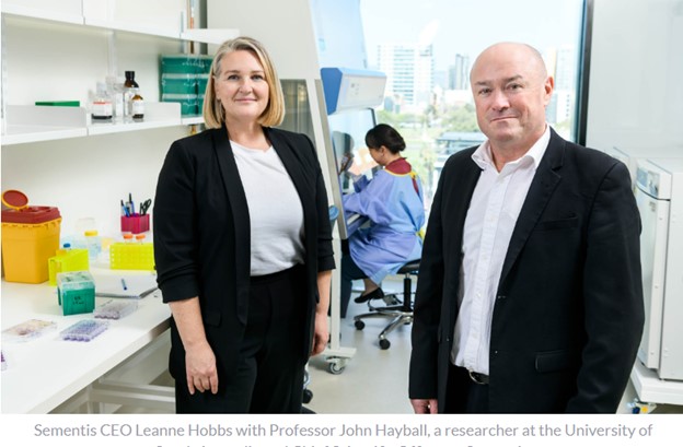 High five to <a href="/UniversitySA/">UniSA</a> immunologist and @SementisLtd Chief Scientific Officer, Prof John Hayball, linking up with <a href="/scienceANU/">Science & Medicine at ANU</a> and <a href="/MonashBDI/">Monash Biomedicine Discovery Institute</a> for a new #healthsecurity project to advance promising #vaccine manufacturing technology ow.ly/79GP50LYYem #biosecurity