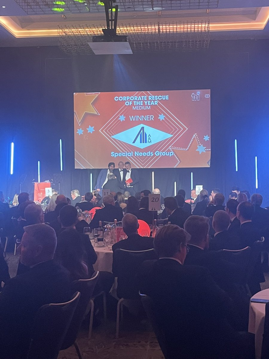 TRIStrategy_'s tweet photo. Corporate Rescue of the Year (Medium) goes to @alvarezmarsal - Special Needs Group Congratulations! 🥇 https://t.co/yr6W0qTd0g