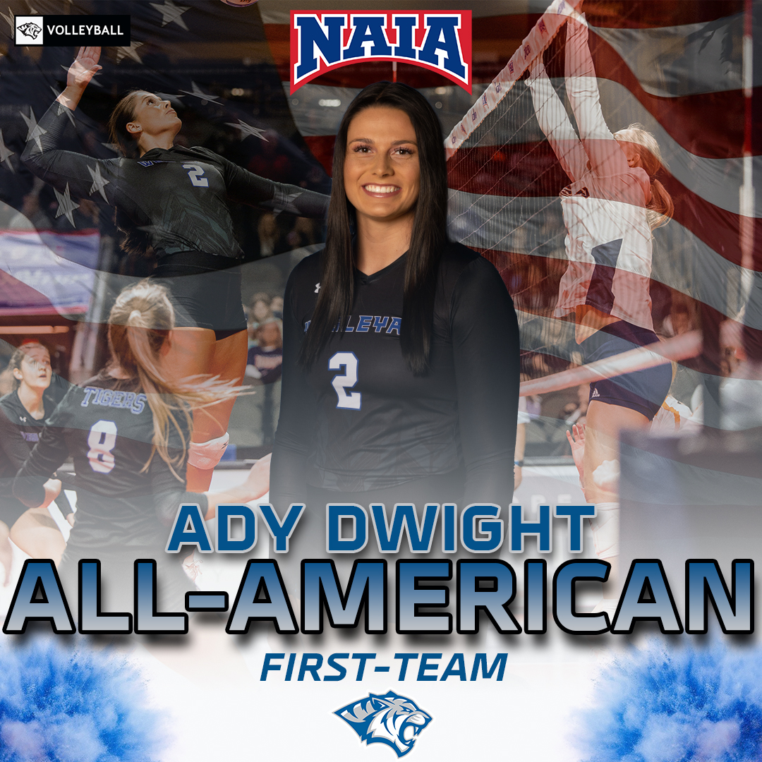 dwusports's tweet photo. First-Team @NAIA All-American Ady Dwight is the first ever @DWUVolleyball player to earn All-American honors in three consecutive seasons.

🎊Congratulations Ady!🎊

#BleedBlue | #EarnYourStripes https://t.co/0n4zpvSb6n