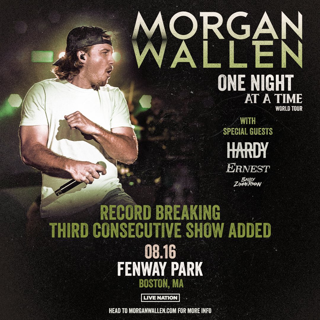 Fenway Park on Twitter "We have added a THIRD show at Fenway Park on