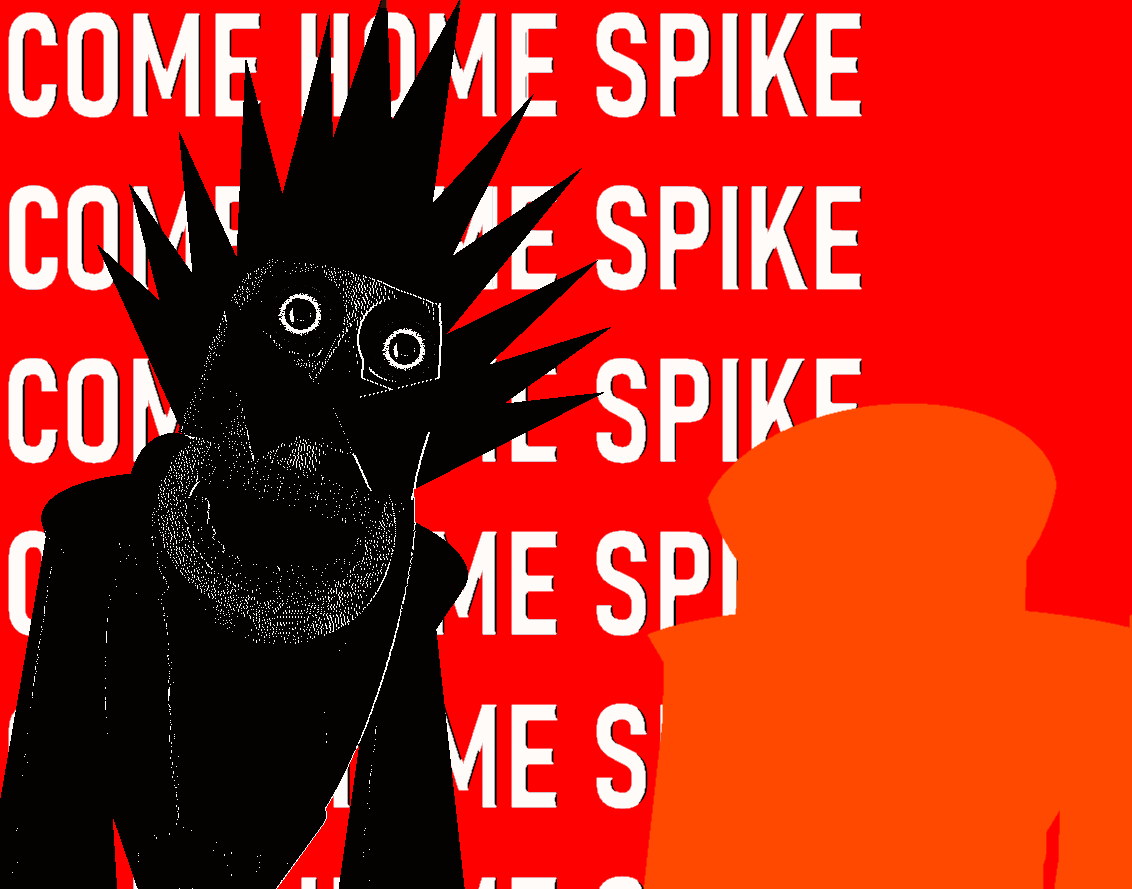 BFUNGUS33's tweet photo. "COME HOME SPIKE COME HOME SPIKE COME HOME SPIKE COME HOME SPIKE" @HeartlessWillow https://t.co/uv7fb2iB63