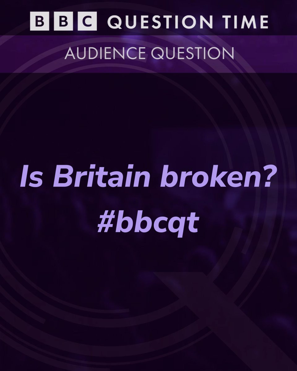 Tonight's first question #bbcqt