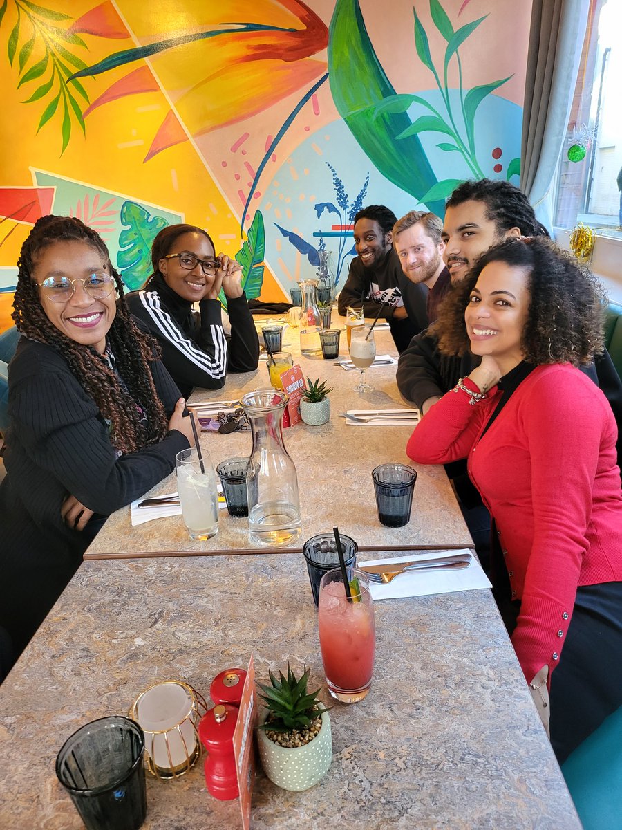 RawTVTalent's tweet photo. Some of the amazing @RawTVLtd Talent who curated a fantastic Black History Month of comms and special in-person events. @VJDavidsonUK & #SimoneFacey hosted a Thank You lunch at #CottonsShoreditch. It's taken a while for all of our diaries to align! Missed you @larebmedia https://t.co/JmsMsCbzfb