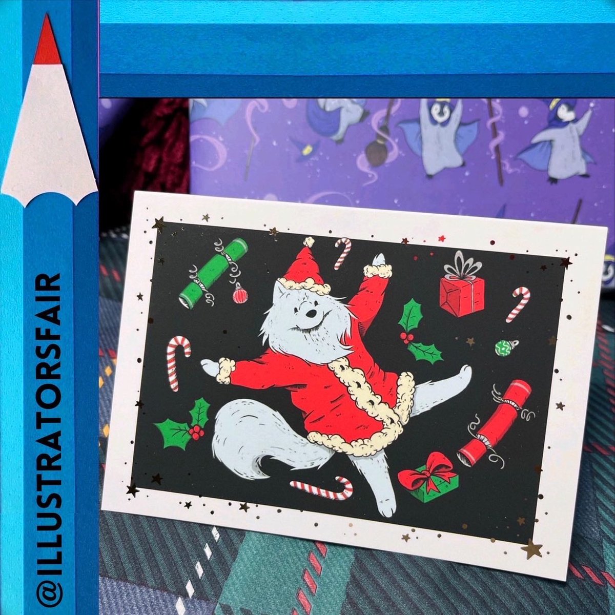 Littlepandafac3's tweet photo. Not long now ☺️
I’ll be at the @IllustratorsFa1 this Saturday in London. I’ll be selling cards, stickers, wrapping paper or more. 
If you’re in the area, come say hi. 

#illustratorsfair22 #illustratorsfair https://t.co/6BIfy166Gf