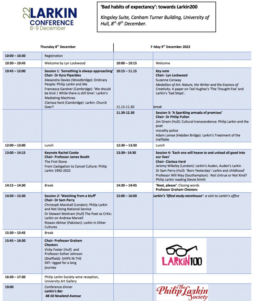frankiegardner_'s tweet photo. Really enjoyed presenting on Larkin's machines @LarkinCon today! And great to hear so many thought-provoking papers - looking forward to tomorrow #LarkinConference2022 @PLSoc https://t.co/kX5GxZKwBh