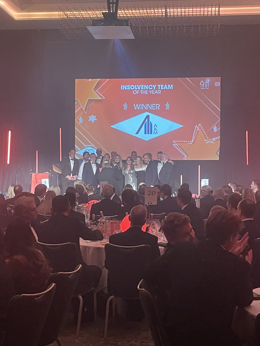 TRIStrategy_'s tweet photo. Insolvency Team of the Year, sponsored by @CAPA geos to @alvarezmarsal congratulations! 🏆 https://t.co/VqLfq4oRS9
