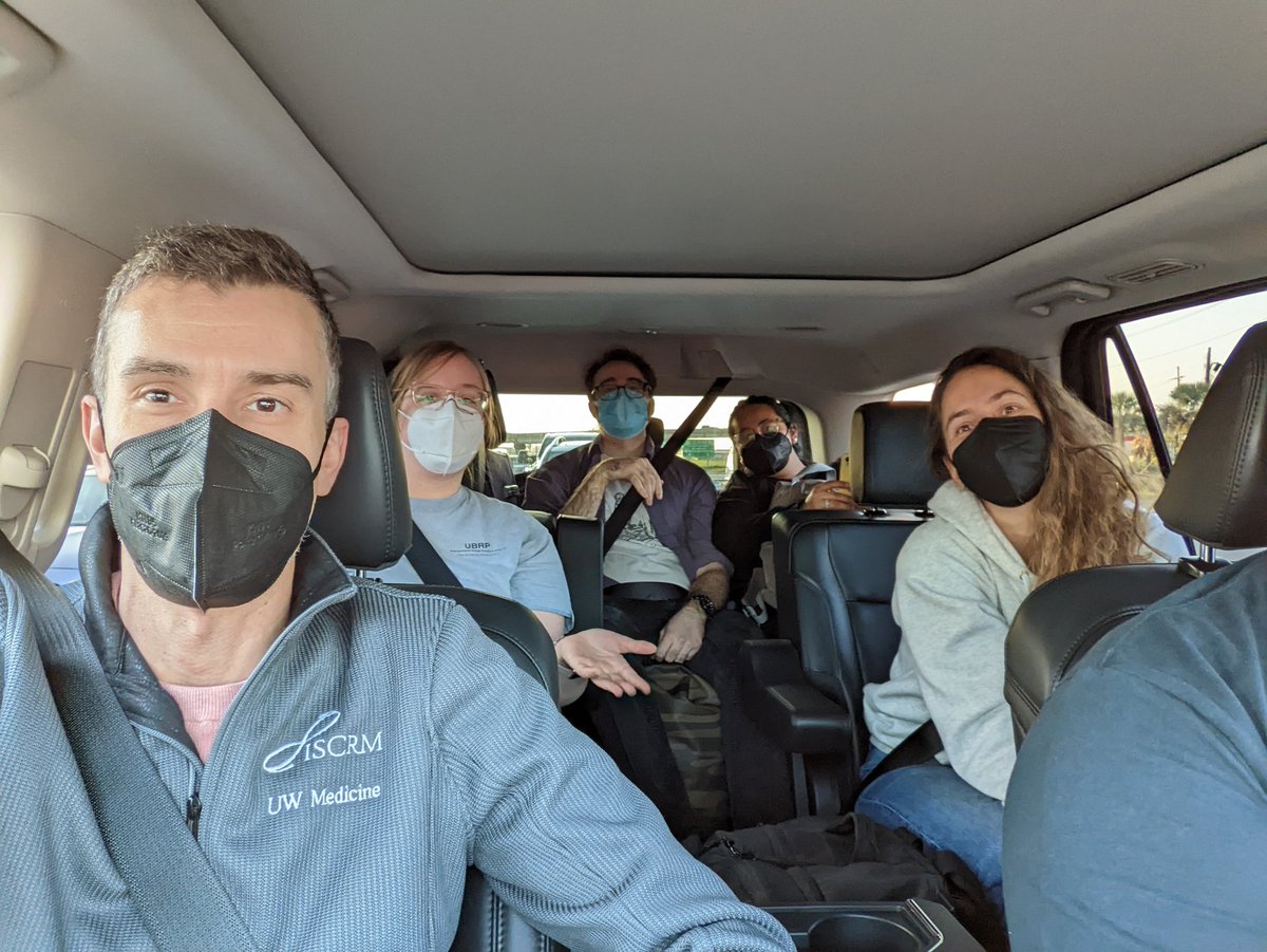 Just arrived in NOLA for #ASH22 with <a href="/Doulatov_lab/">Sergei Doulatov</a> <a href="/GalvisBaquero/">Laura Baquero Galvis</a> <a href="/MartinaSarchi/">Martina Sarchi</a> <a href="/rachcwellington/">Rachel Wellington</a>!