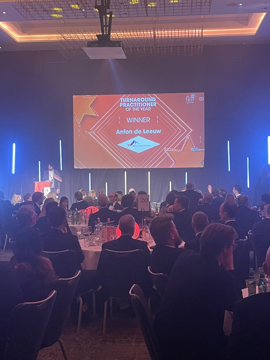 TRIStrategy_'s tweet photo. Anton de Leeuw from @K2Turnaround has won #TRIawards Turnaround Practitioner of the Year Congratulations https://t.co/7PxWkutMtN