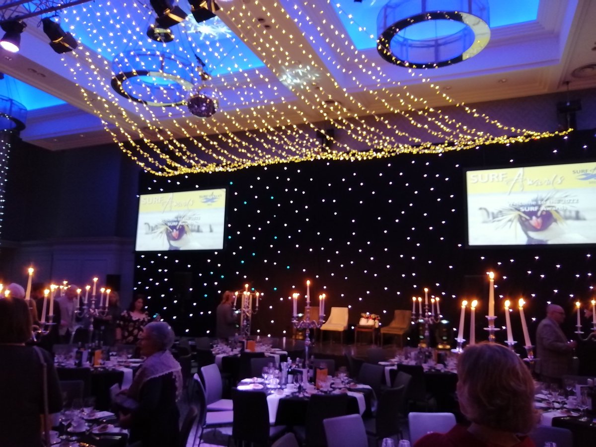 Lovely to be inspired "in person" at the annual SURF awards dinner, hearing stories from across Scotland about regeneration.