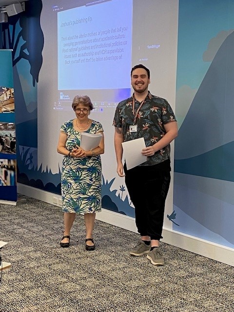 qutlibrary's tweet photo. SAGE HDR Student Publication Prize 2022 - Health  Faculty - Winner: @r2josh2 "Dissecting the contribution of 5-HT1A auto- and heteroreceptors in sucrose overconsumption in mice" https://t.co/cpslzarGdr https://t.co/8TJzXUgNIK