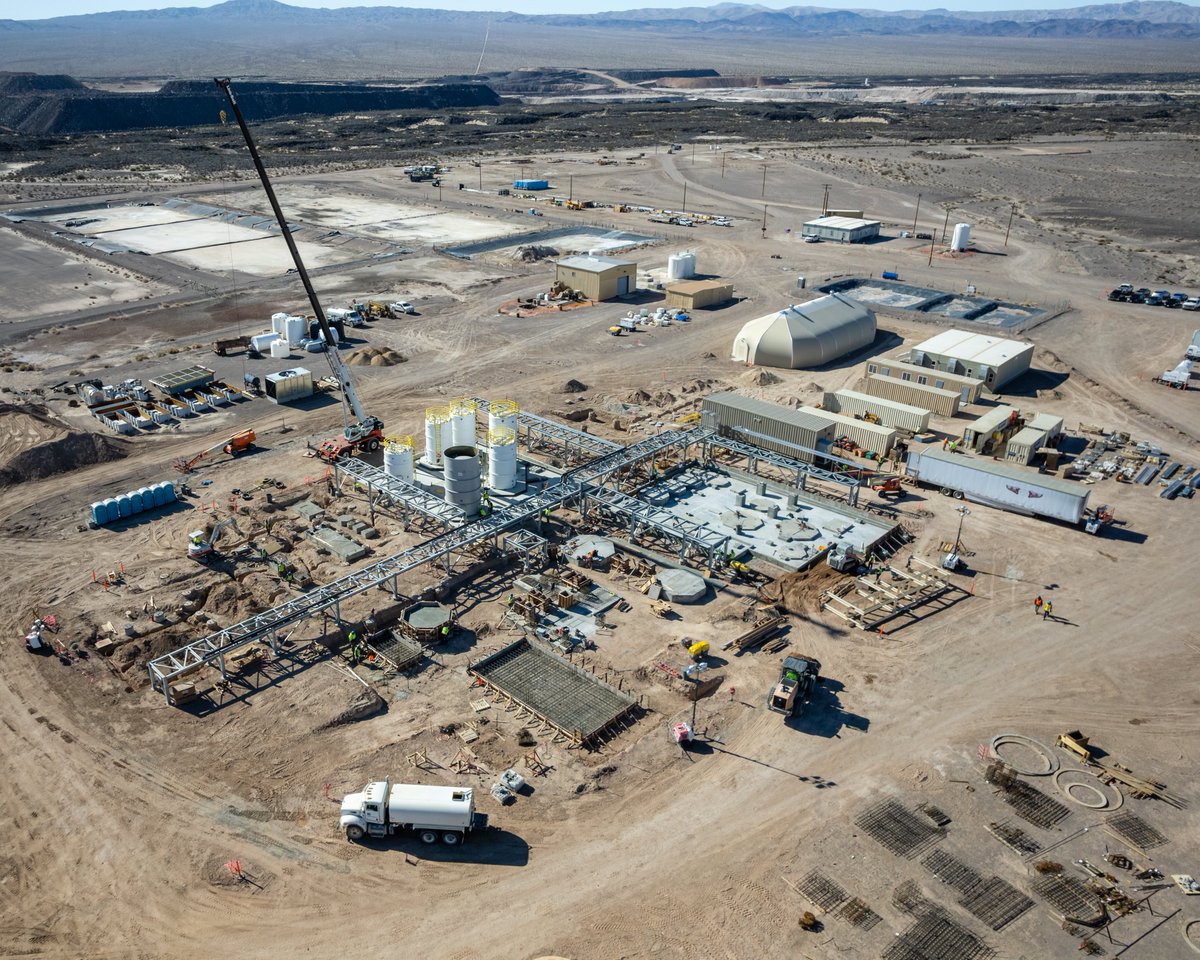5EAMaterials's tweet photo. Construction at $FEAM Small-Scale Boron Facility continues in Southern California with pre-commissioning works now underway.
> Boric Acid and Lithium production on track for Q1/2 CY2023.
#boron #borates #lithium #scarcity #value #nasdaq #decarbonization #criticalminerals #invest https://t.co/d6PcjdtzqC