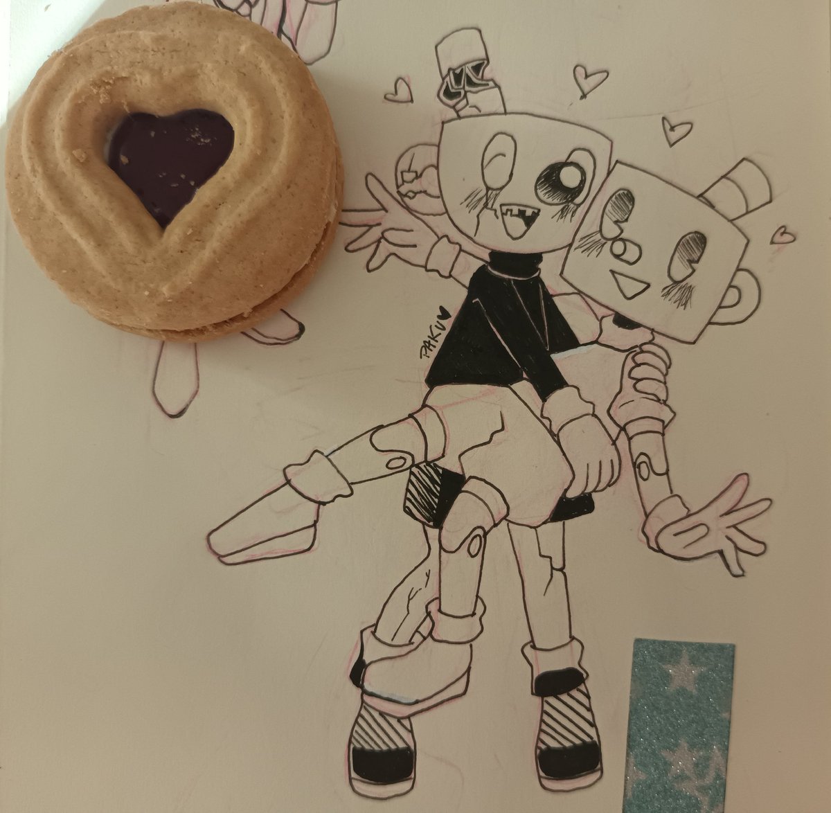 TapirPaku's tweet photo. Doodle
#Cuphead
#Mugman
#VileMugman
#Puphead
#Cuppet
#PupMug https://t.co/xhISghjQn6