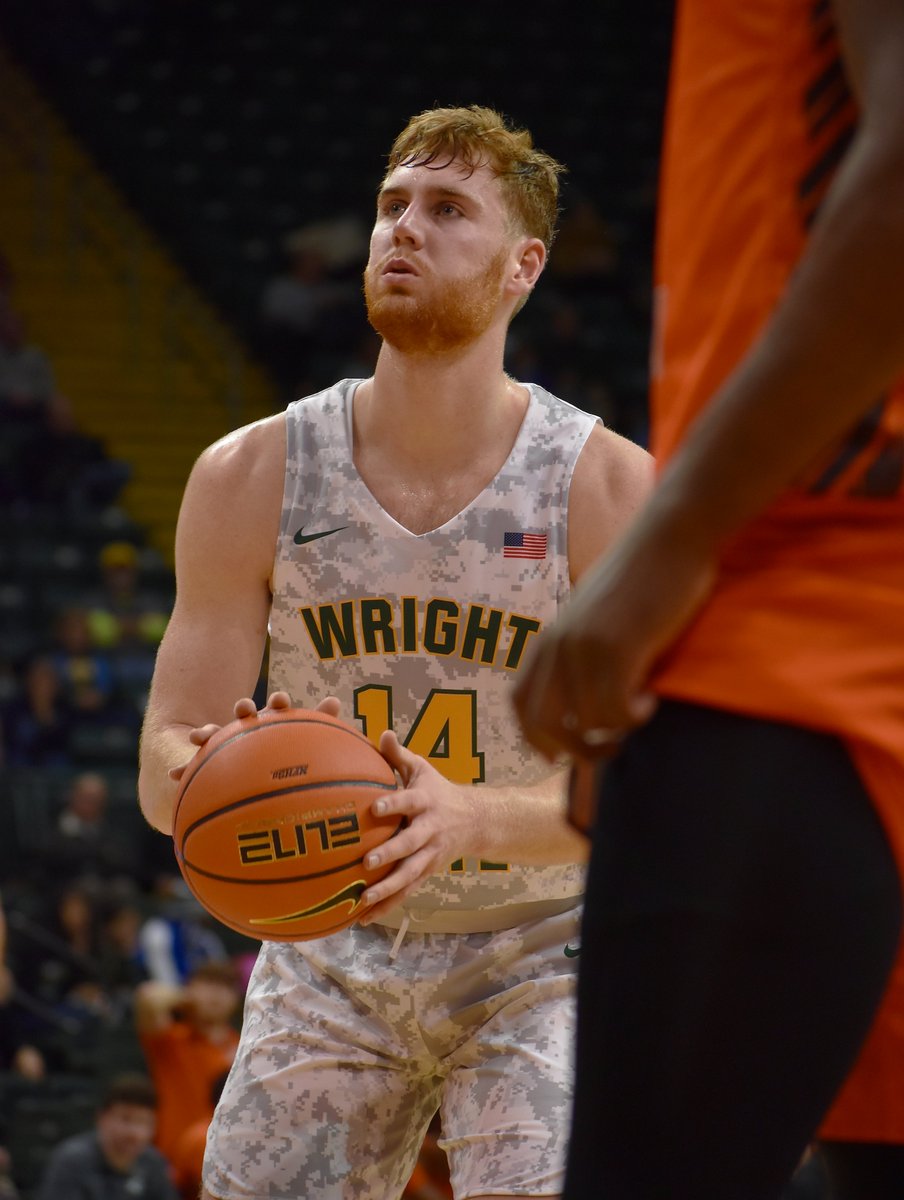 WSU_MBB's tweet photo. Thursday Tidbit: 
Brandon Noel is averaging 12.7 pts/game, recording double digit scoring in six contests, while his 66.2 percent shooting mark is the best in #HLMBB to date and No. 13 nationally. 

#RaiderUP | #RaiderFamily https://t.co/Yzx9Ajfu8w