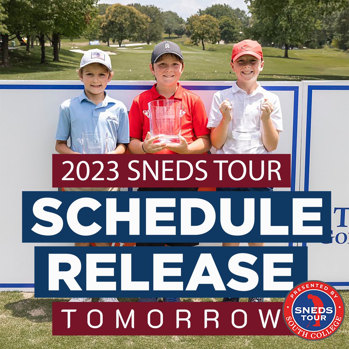 🗓️ It’s time to plan your 2023 Sneds Tour line-up! We will release the new schedule of tournaments tomorrow and membership registration will open Monday, January 2!

📍 Spring Tournament registration opens Jan. 16

📍 Summer Tournaments March 20

📍 Fall Tournaments June 19