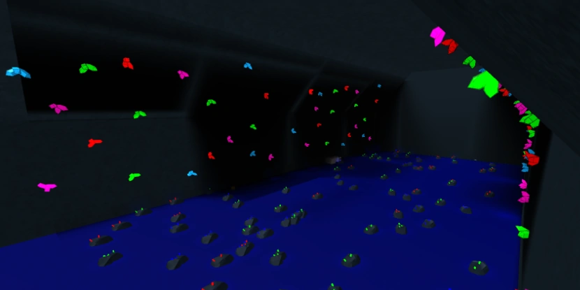 JayyedMaleck's tweet photo. @KreekCraft there is many secrets in babft like for example in the crystal stage if u shoot 3 crystals of every color u would get teleported to a secret area. There is also a secret spot in the clock stage where a lever would open when it hits 12 o clock and if u hit the lever https://t.co/NdyOEArZ4s