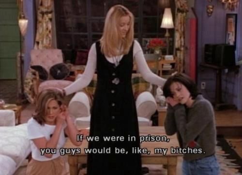 Phoebe is a main character on Friends and loved by many people. Whether it's lines about love, relationships, stress and life issues, Phoebe has a great line about it. lisa kudrow, friends, lily buffay, phoebe buffay quotes, phoebe buffay songs, phoebe buffay childhood, frank buffay, phoebe buffay backstory and Ursula Buffay.