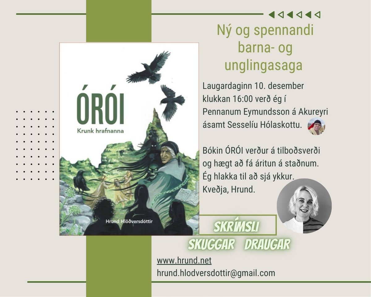 Bókakynningar þessa dagana, svo gaman 🤩🤩