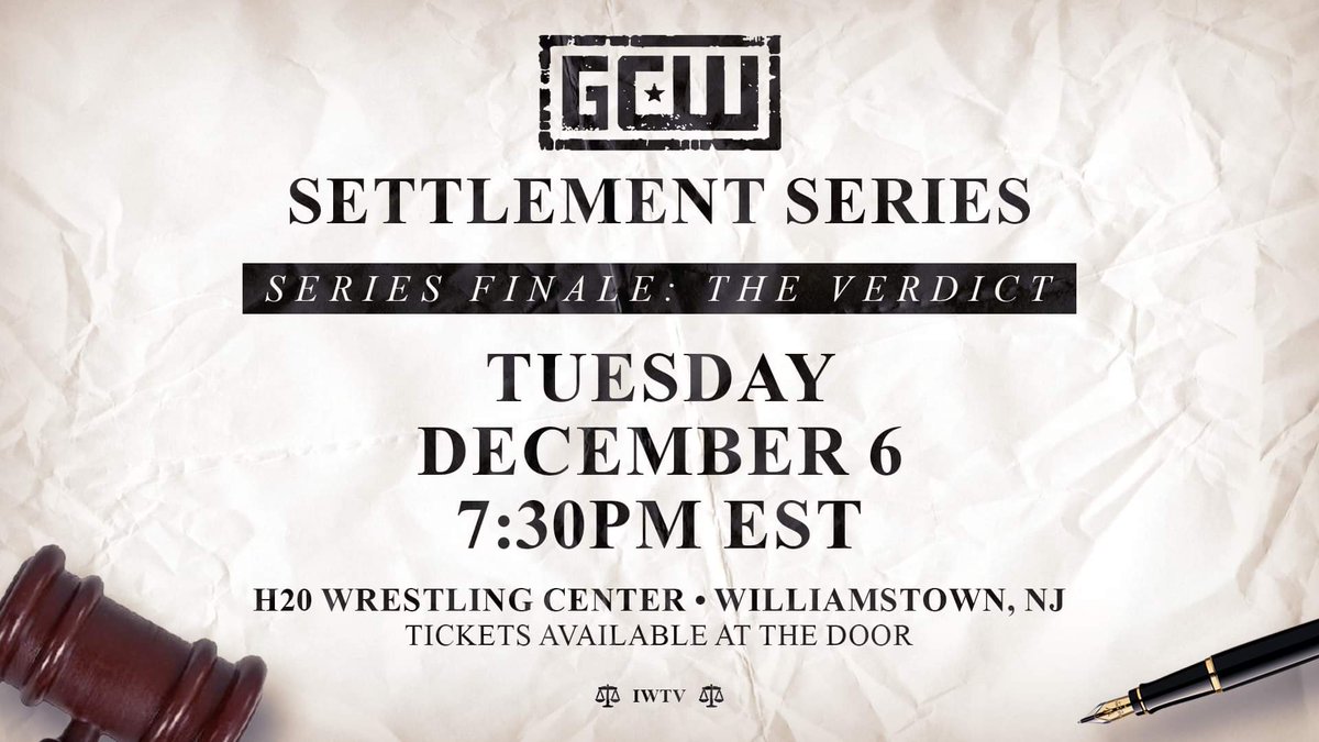indiewrestling's tweet photo. Now On Demand
#GCWSettle 8
@TremontH2O v @Thegrimybastard
@TheBobbyOrlando v @MarcusMathers1
@TheJordanOIiver v @Bjo_Mecca
@CharlieTiger_ v @TheJimmyLLoyd
@TheGriffinMcCoy v @REAL1TERRYYAKI
+ @RingleaderM @Blazin_Lyon @jboujii @TheAlienRocket & more!
https://t.co/rwvjopfoJ0 https://t.co/WIWj1A4mzG