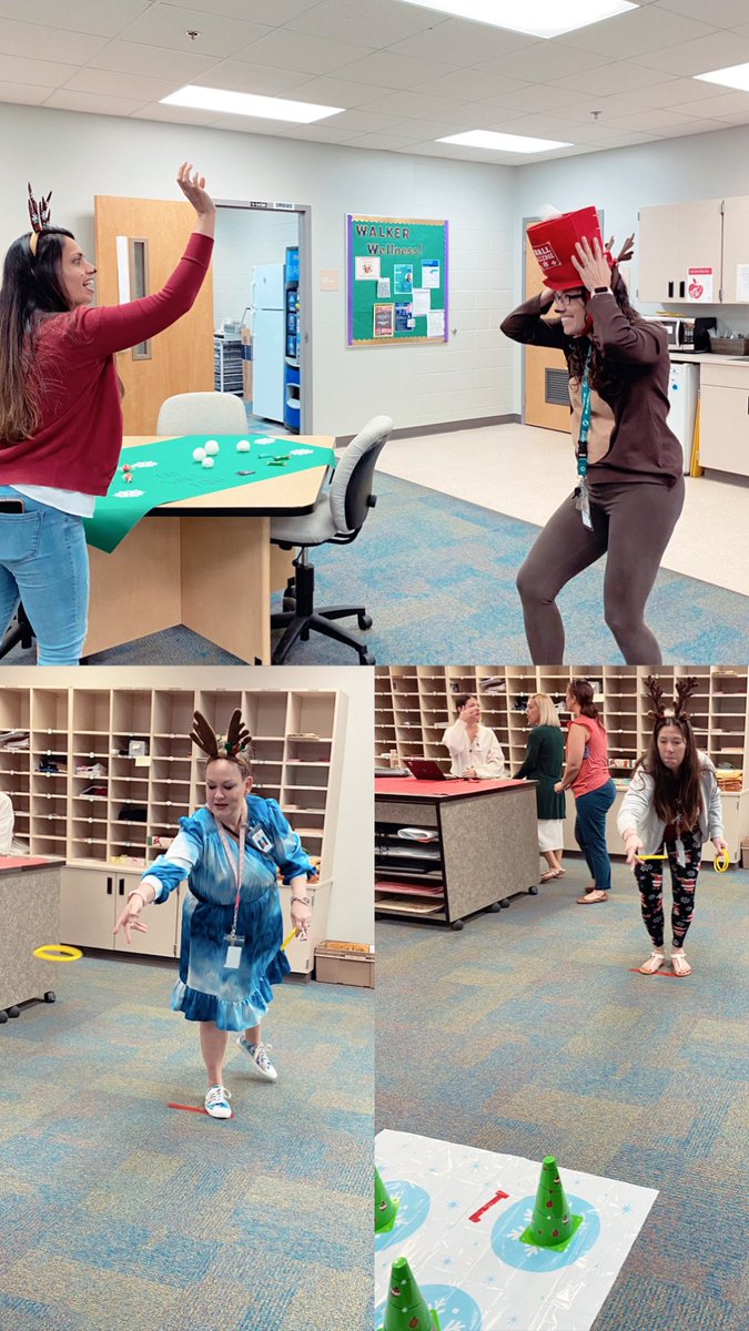 JWESfamily's tweet photo. Oh Deer! 🦌
Walker was filled with R E I N D E E R S! Our Hurricanes enjoyed some Winter games today. There was a whole lot of fun with a side of competitiveness! 🎳🎄❄️🏆
#WalkerStrong #TeamWalker #SCPS #WalkerWinterFun https://t.co/2vBP5GXthL