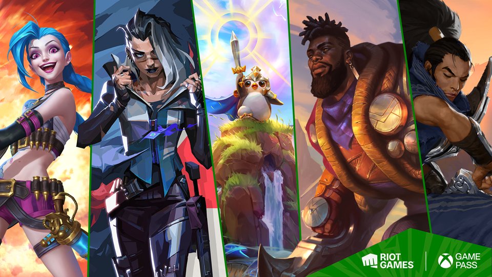 Xbox Game Pass benefits are coming to Riot's games on Dec 12! Link your account now through Jan 1 to receive extra in-game rewards and get ready to flex your VAL/LoL/TFT/LoR benefits starting Dec 12 and WR benefits starting Jan 11! riot.com/3tTfqdW