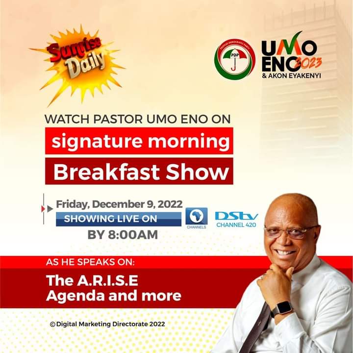_Udeme_'s tweet photo. 8am.
Tune in @channelstv π
#UmoEno
#akwaibom
#Ariseagenda https://t.co/KDDK7UmCKO