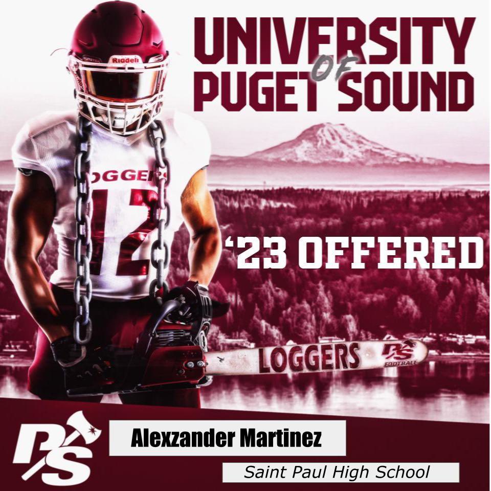 After a great conversation with <a href="/CoachHousman/">Jeff Housman</a> I’m grateful to say i’ve recieved an offer to the University Of Puget Sound! 
<a href="/CoachDHernandez/">Coach Daniel Hernandez</a> @StPaulF00tball <a href="/TheChrisRubio/">Rubio Long Snapping®</a>