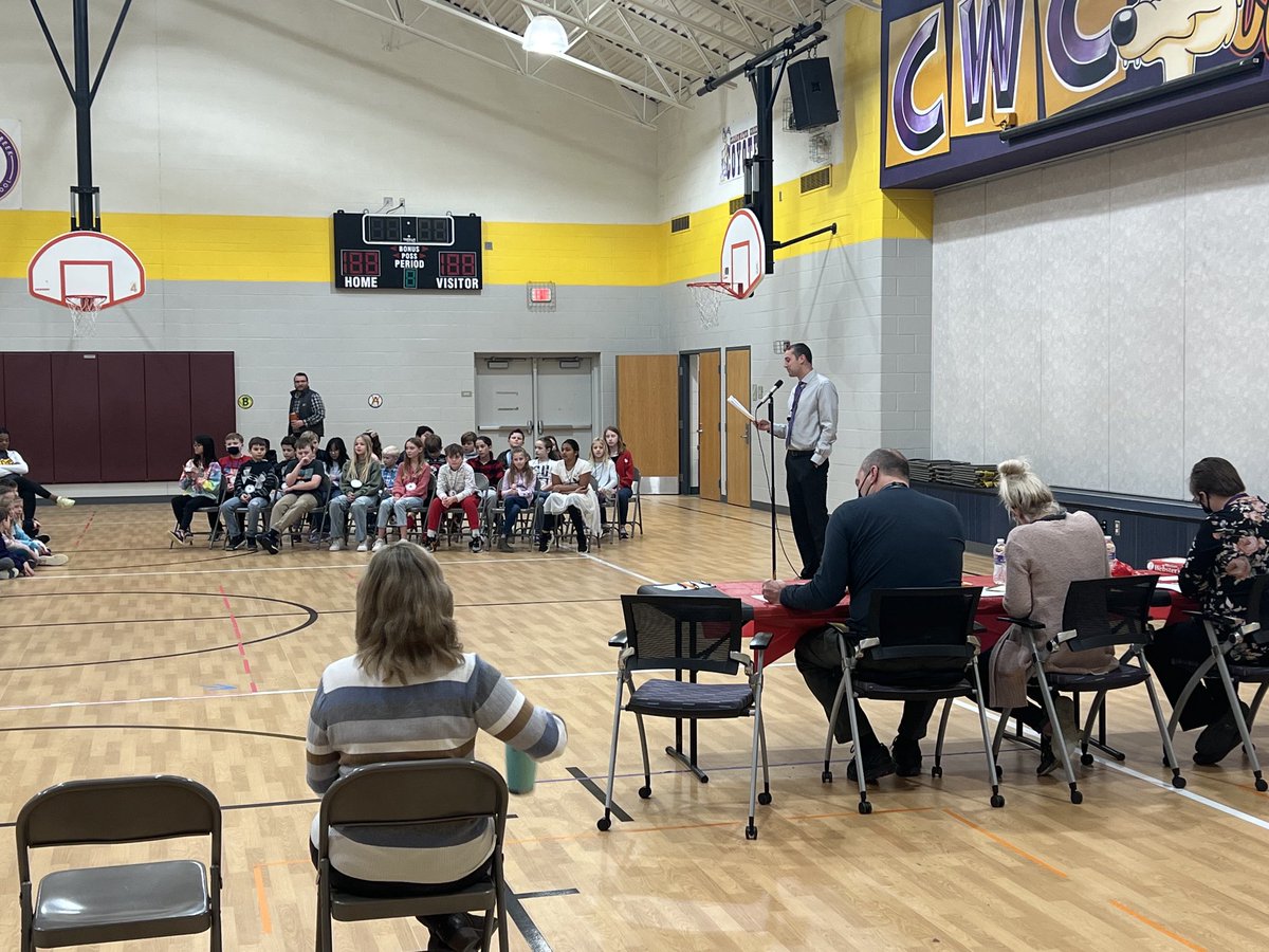 Jim McMullen (@drmac2016) on Twitter photo Enjoyed our time at <a href="/CWCcoyotes/">ClearwaterCreekCoyotes</a> today! What a wonderful learning environment! I chose to leave before a third grader beat me in the spelling bee!!! <a href="/TimRevesOPS/">Dr. Tim Reves</a><a href="/YeagerBrent/">Dr. Brent Yeager</a> <a href="/BeckyGrubaugh/">Becky Grubaugh</a> <a href="/olatheschools/">Olathe Public Schools</a> Enjoyed our time at <a href="/CWCcoyotes/">ClearwaterCreekCoyotes</a> today! What a wonderful learning environment! I chose to leave before a third grader beat me in the spelling bee!!! <a href="/TimRevesOPS/">Dr. Tim Reves</a><a href="/YeagerBrent/">Dr. Brent Yeager</a> <a href="/BeckyGrubaugh/">Becky Grubaugh</a> <a href="/olatheschools/">Olathe Public Schools</a>