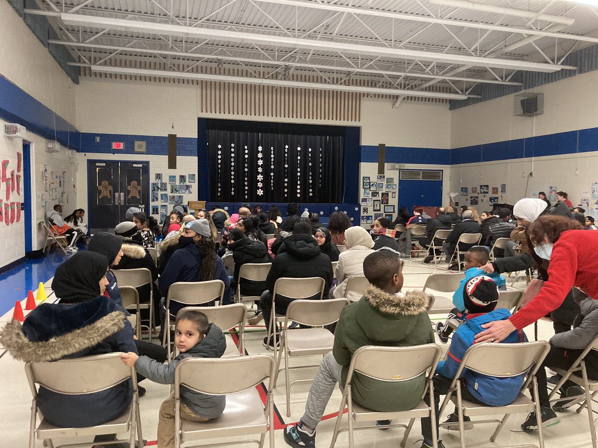 TinaGodsoe's tweet photo. We have a full house for our Winter Holiday Concert. It’s so exciting to see so many @CorlissPDSB @PeelSchools families this evening https://t.co/2l2TktRxZi