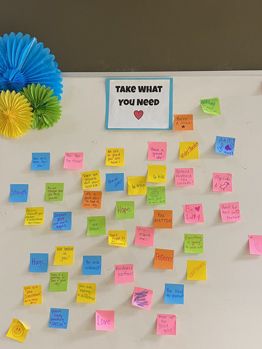 naya_m72's tweet photo. “Take What You Need… Leave What You Would Like to Hear” Interactive Bulletin Board = Community Voice @Pinecrest_OCDSB #BookFair #WinterBazaar #BakeSale @OCDSB @apresley613 @sksmithedu https://t.co/GomLazAh8S