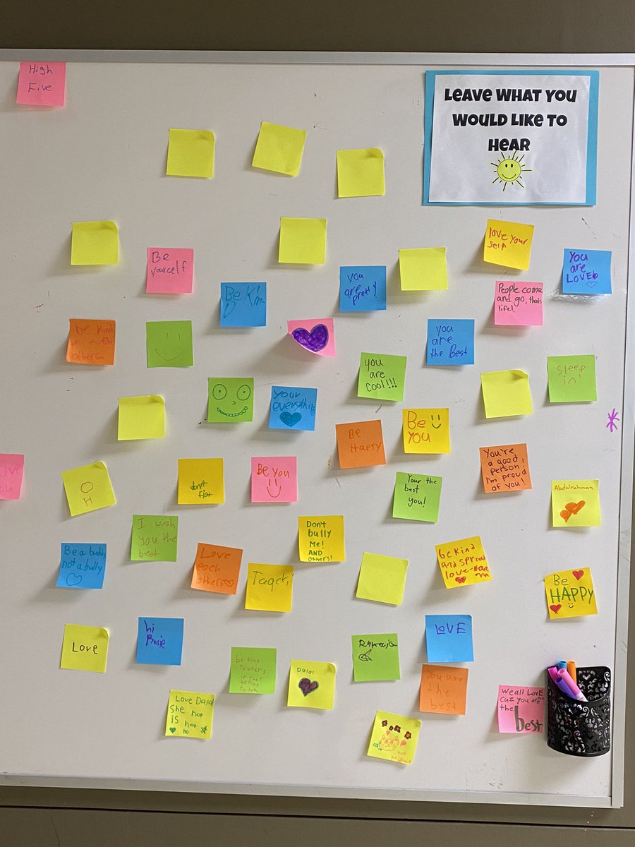 naya_m72's tweet photo. “Take What You Need… Leave What You Would Like to Hear” Interactive Bulletin Board = Community Voice @Pinecrest_OCDSB #BookFair #WinterBazaar #BakeSale @OCDSB @apresley613 @sksmithedu https://t.co/GomLazAh8S