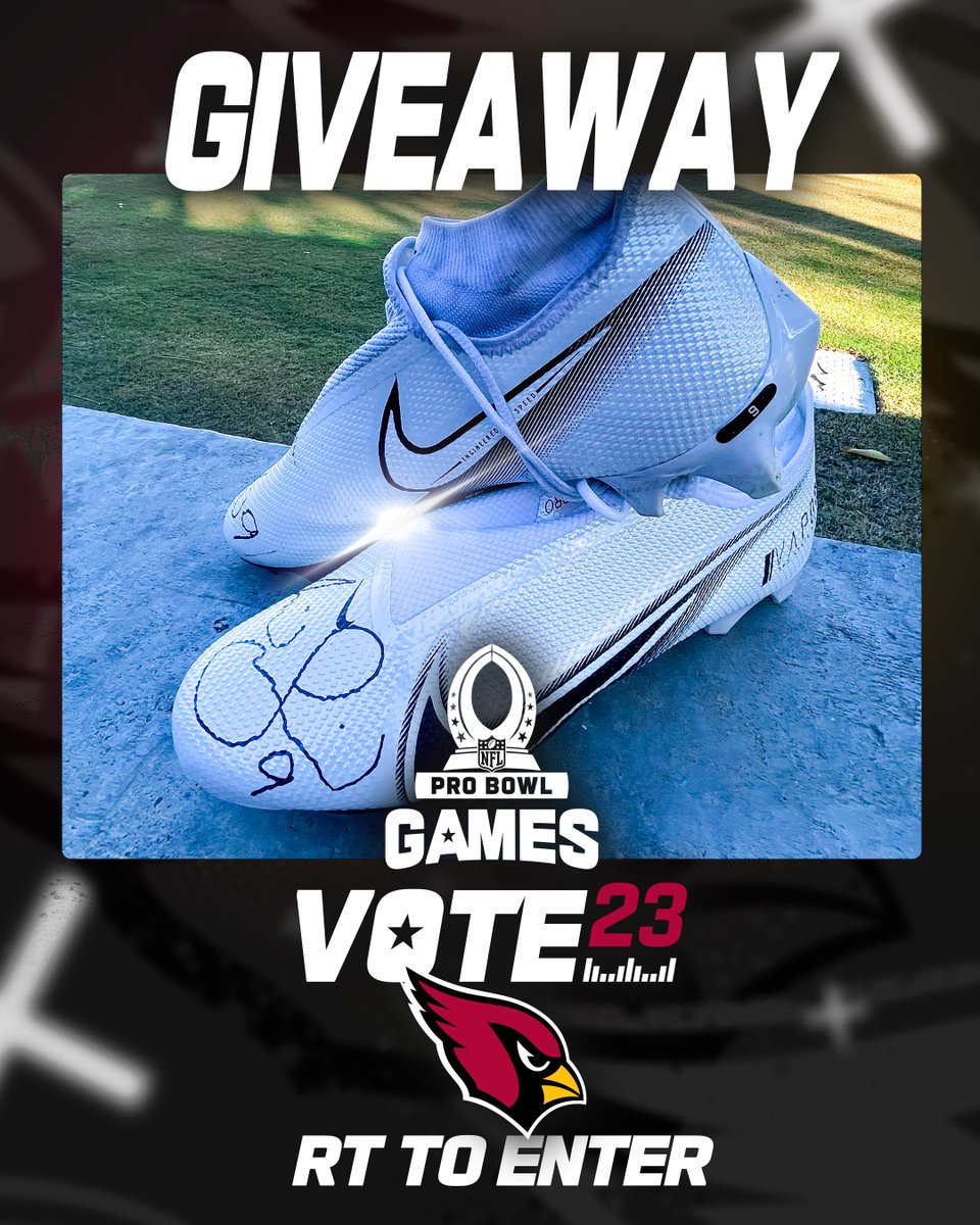 AZCardinals's tweet image. Big Steppers 👟

RT for a chance to win and also cast your #ProBowlVote for @isaiahsimmons25🗳