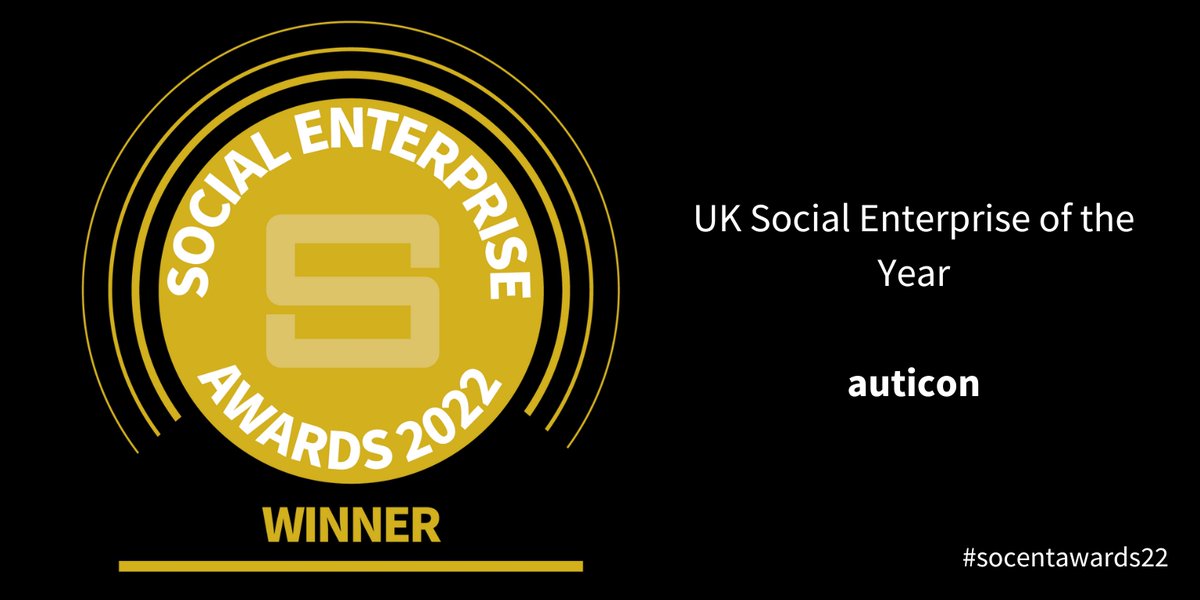 SocialEnt_UK's tweet photo. The winner of the UK Social Enterprise of the Year is @auticon_UK, the international tech consultancy that exclusively employs professional consultants on the autism spectrum.
#socentawards22 https://t.co/nX5INOjdXD