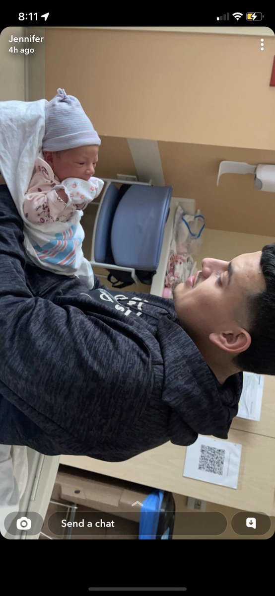 A bit late. But congrats to my oldest brother on this beautiful blessing! Dahlia, your favorite uncle loves you ❤️