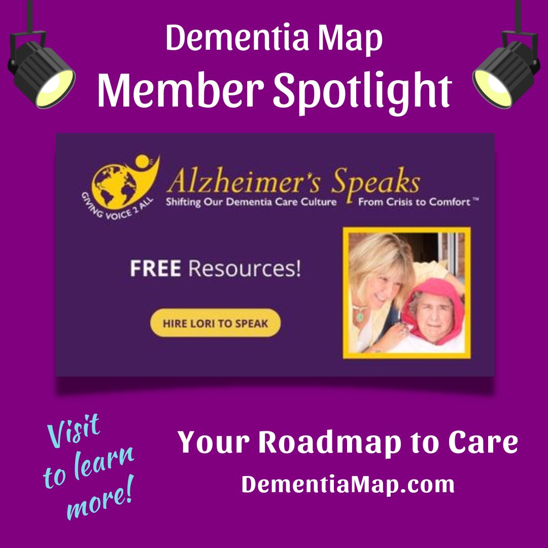 demmapgrd's tweet photo. ๐บ Dementia Map member Lori La Bey of Alzheimer's Speaks is not only an important member of the Dementia Map community, but she's also our co-founder! Learn how you can benefit from her deep experience.
Visit her today on #DementiaMap, #YourRoadmapToCare:
https://t.co/OzZwsvZM5K https://t.co/bpTOD6E3VI